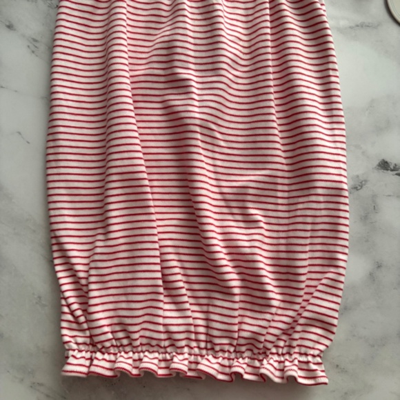 Edgehill Collection Pink and White Striped Kids Nightgown - Picture 3 of 5